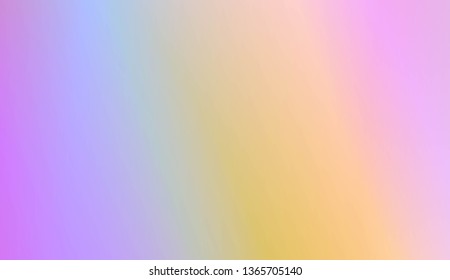 Smooth Abstract Colorful Gradient Backgrounds. For Cover Page, Poster, Banner Of Websites. Vector Illustration