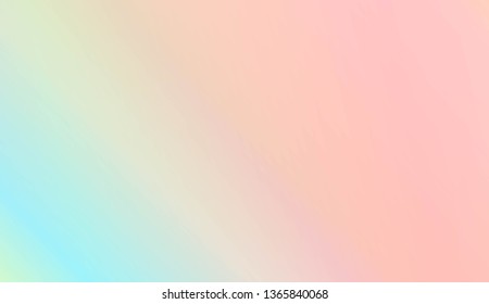 Smooth Abstract Colorful Gradient Backgrounds. For Your Graphic Design, Banner. Vector Illustration