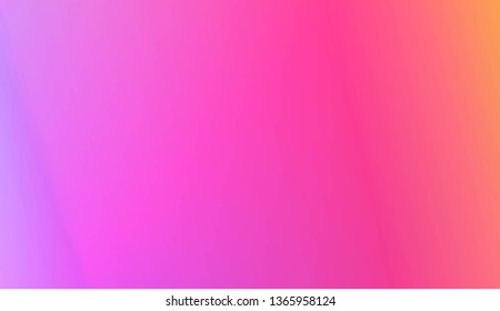 Smooth Abstract Colorful Gradient Backgrounds. For Cover Page, Poster, Banner Of Websites. Vector Illustration