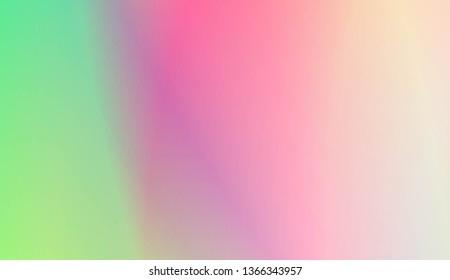 Smooth Abstract Colorful Gradient Backgrounds. For Your Graphic Wallpaper, Cover Book, Banner. Vector Illustration
