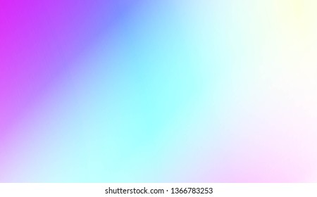Smooth Abstract Colorful Gradient Backgrounds. For Your Graphic Design, Banner. Vector Illustration