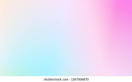 Smooth Abstract Colorful Gradient Backgrounds. For Your Graphic Design, Banner. Vector Illustration