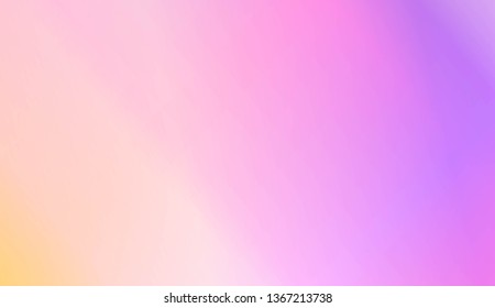 Smooth Abstract Colorful Gradient Backgrounds. For Your Graphic Wallpaper, Cover Book, Banner. Vector Illustration