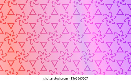 Smooth Abstract Colorful Gradient Backgrounds with Geometric pattern. For Your Graphic Wallpaper, Cover Book, Banner. Vector Illustration