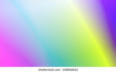 Smooth Abstract Colorful Gradient Backgrounds. For Website Pattern, Banner Or Poster. Vector Illustration