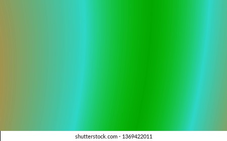 Smooth Abstract Colorful Gradient Backgrounds. For Brochure, Banner, Wallpaper, Mobile Screen. Vector Illustration.