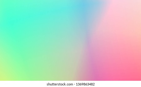Smooth Abstract Colorful Gradient Backgrounds. For Cover Page, Poster, Banner Of Websites. Vector Illustration