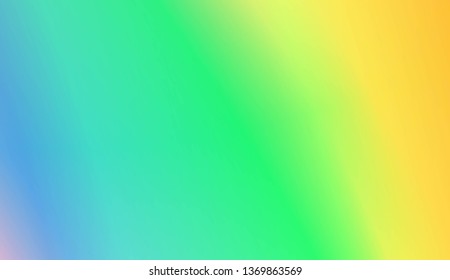 Smooth Abstract Colorful Gradient Backgrounds. For Your Graphic Design, Banner. Vector Illustration