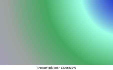 Smooth Abstract Colorful Gradient Backgrounds. For Brochure, Banner, Wallpaper, Mobile Screen. Vector Illustration.
