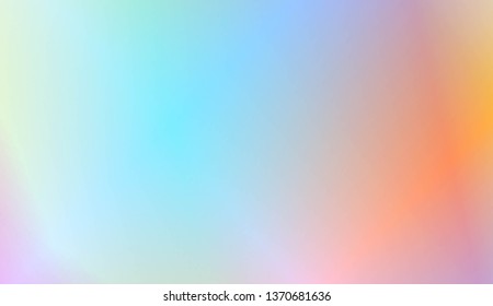 Smooth Abstract Colorful Gradient Backgrounds. For Your Graphic Design, Banner. Vector Illustration