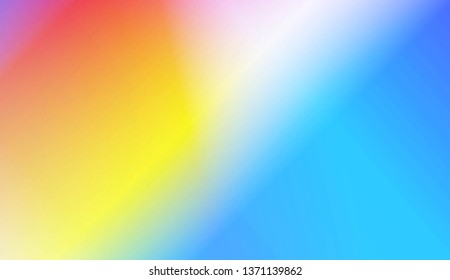 Smooth Abstract Colorful Gradient Backgrounds. For Your Graphic Design, Banner. Vector Illustration