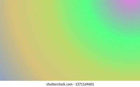 Smooth Abstract Colorful Gradient Backgrounds. For Brochure, Banner, Wallpaper, Mobile Screen. Vector Illustration.