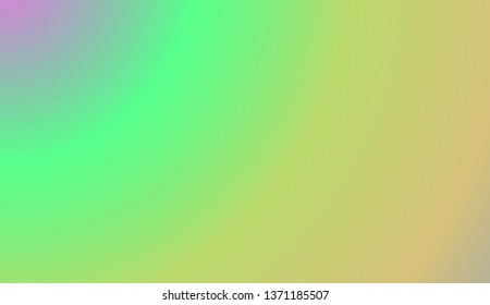 Smooth Abstract Colorful Gradient Backgrounds. For Brochure, Banner, Wallpaper, Mobile Screen. Vector Illustration.