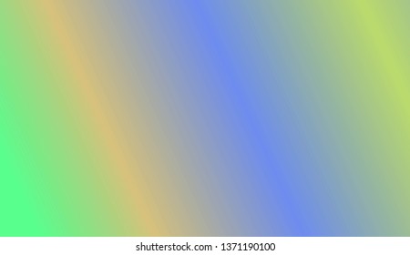 Smooth Abstract Colorful Gradient Backgrounds. For Brochure, Banner, Wallpaper, Mobile Screen. Vector Illustration.