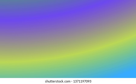 Smooth Abstract Colorful Gradient Backgrounds. For Brochure, Banner, Wallpaper, Mobile Screen. Vector Illustration.