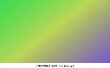 Smooth Abstract Colorful Gradient Backgrounds. For Brochure, Banner, Wallpaper, Mobile Screen. Vector Illustration.