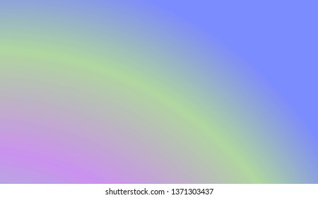 Smooth Abstract Colorful Gradient Backgrounds. For Brochure, Banner, Wallpaper, Mobile Screen. Vector Illustration.