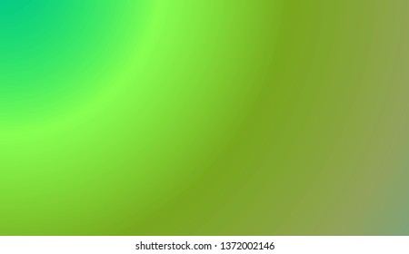 Smooth Abstract Colorful Gradient Backgrounds. For Brochure, Banner, Wallpaper, Mobile Screen. Vector Illustration.
