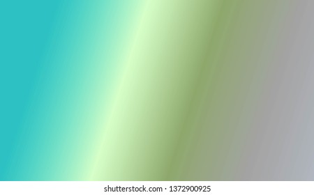 Smooth Abstract Colorful Gradient Backgrounds. For Brochure, Banner, Wallpaper, Mobile Screen. Vector Illustration.