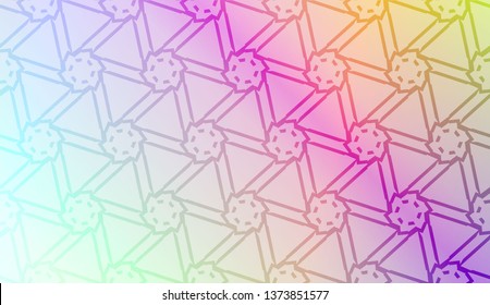 Smooth Abstract Colorful Gradient Backgrounds with Geometric pattern. For Your Graphic Wallpaper, Cover Book, Banner. Vector Illustration