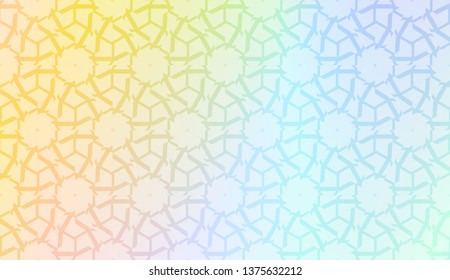 Smooth Abstract Colorful Gradient Backgrounds with Geometric pattern. For Your Graphic Wallpaper, Cover Book, Banner. Vector Illustration