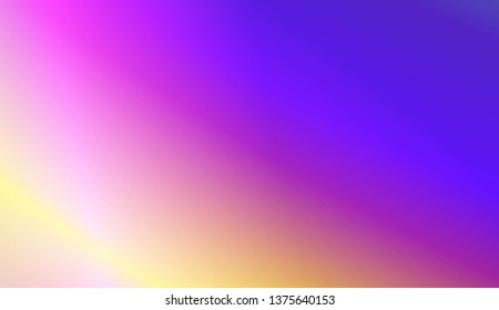 Smooth Abstract Colorful Gradient Backgrounds. For Website Pattern, Banner Or Poster. Vector Illustration