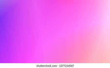 Smooth Abstract Colorful Gradient Backgrounds. For Website Pattern, Banner Or Poster. Vector Illustration