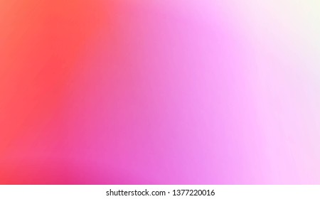 Smooth Abstract Colorful Gradient Backgrounds. For Website Pattern, Banner Or Poster. Vector Illustration