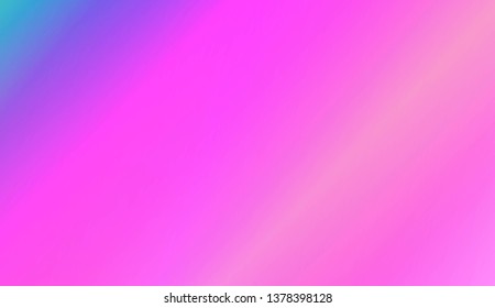 Smooth Abstract Colorful Gradient Backgrounds. For Website Pattern, Banner Or Poster. Vector Illustration