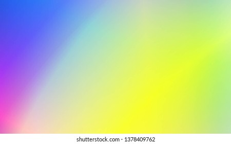 Smooth Abstract Colorful Gradient Backgrounds. For Website Pattern, Banner Or Poster. Vector Illustration