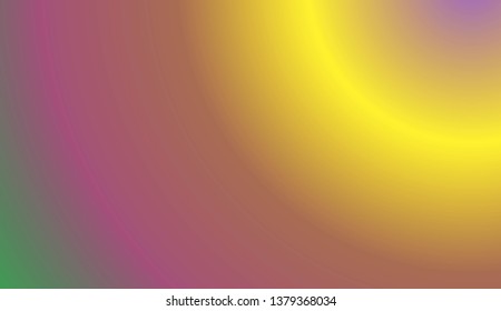 Smooth Abstract Colorful Gradient Backgrounds. For Brochure, Banner, Wallpaper, Mobile Screen. Vector Illustration.