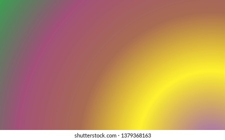 Smooth Abstract Colorful Gradient Backgrounds. For Brochure, Banner, Wallpaper, Mobile Screen. Vector Illustration.