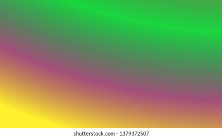 Smooth Abstract Colorful Gradient Backgrounds. For Brochure, Banner, Wallpaper, Mobile Screen. Vector Illustration.