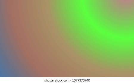Smooth Abstract Colorful Gradient Backgrounds. For Brochure, Banner, Wallpaper, Mobile Screen. Vector Illustration.