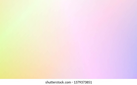 Smooth Abstract Colorful Gradient Backgrounds. For Website Pattern, Banner Or Poster. Vector Illustration