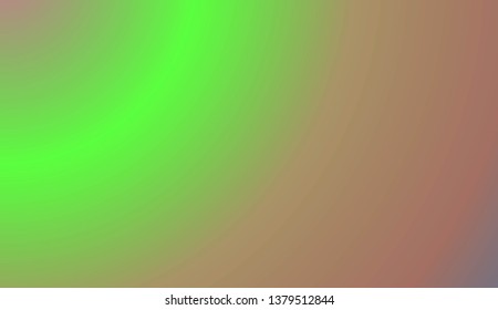 Smooth Abstract Colorful Gradient Backgrounds. For Brochure, Banner, Wallpaper, Mobile Screen. Vector Illustration.