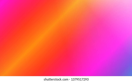 Smooth Abstract Colorful Gradient Backgrounds. For Website Pattern, Banner Or Poster. Vector Illustration