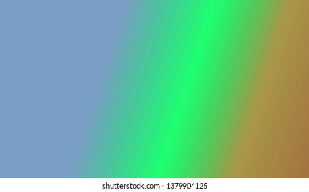 Smooth Abstract Colorful Gradient Backgrounds. For Brochure, Banner, Wallpaper, Mobile Screen. Vector Illustration.