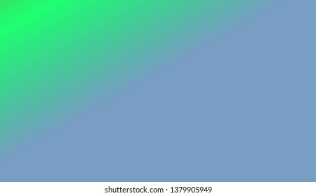 Smooth Abstract Colorful Gradient Backgrounds. For Brochure, Banner, Wallpaper, Mobile Screen. Vector Illustration.