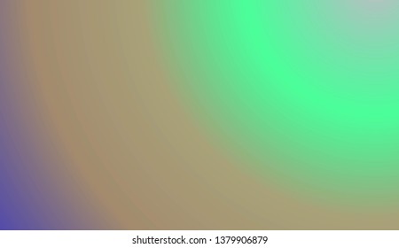 Smooth Abstract Colorful Gradient Backgrounds. For Brochure, Banner, Wallpaper, Mobile Screen. Vector Illustration.