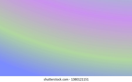 Smooth Abstract Colorful Gradient Backgrounds. For Brochure, Banner, Wallpaper, Mobile Screen. Vector Illustration.
