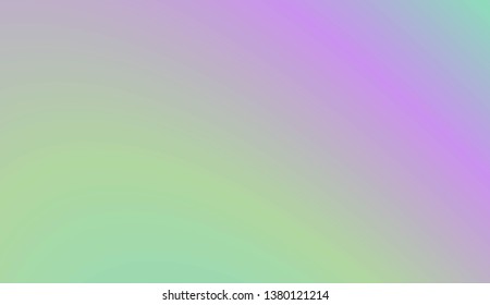 Smooth Abstract Colorful Gradient Backgrounds. For Brochure, Banner, Wallpaper, Mobile Screen. Vector Illustration.