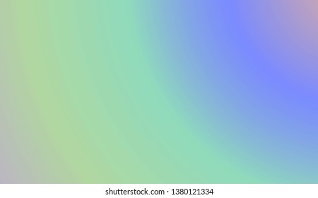 Smooth Abstract Colorful Gradient Backgrounds. For Brochure, Banner, Wallpaper, Mobile Screen. Vector Illustration.