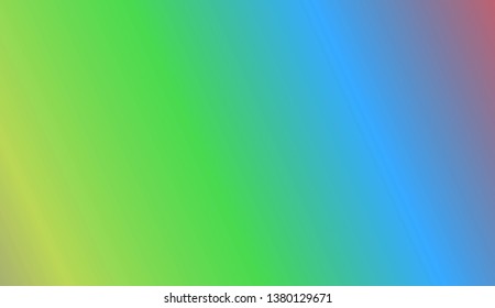 Smooth Abstract Colorful Gradient Backgrounds. For Brochure, Banner, Wallpaper, Mobile Screen. Vector Illustration.