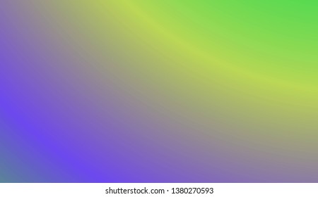 Smooth Abstract Colorful Gradient Backgrounds. For Brochure, Banner, Wallpaper, Mobile Screen. Vector Illustration.