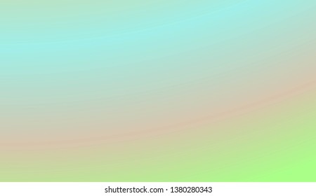 Smooth Abstract Colorful Gradient Backgrounds. For Brochure, Banner, Wallpaper, Mobile Screen. Vector Illustration.
