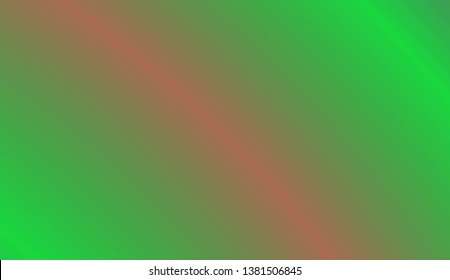 Smooth Abstract Colorful Gradient Backgrounds. For Brochure, Banner, Wallpaper, Mobile Screen. Vector Illustration.