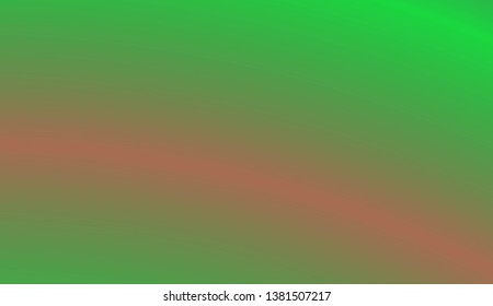 Smooth Abstract Colorful Gradient Backgrounds. For Brochure, Banner, Wallpaper, Mobile Screen. Vector Illustration.