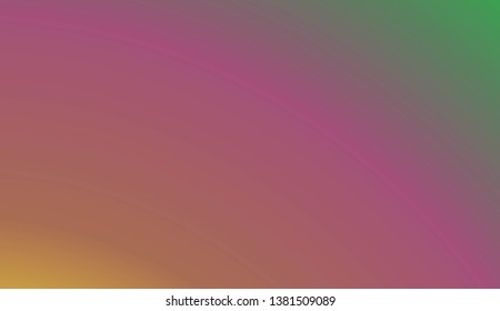 Smooth Abstract Colorful Gradient Backgrounds. For Brochure, Banner, Wallpaper, Mobile Screen. Vector Illustration.