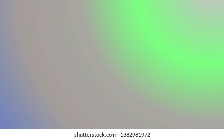 Smooth Abstract Colorful Gradient Backgrounds. For Brochure, Banner, Wallpaper, Mobile Screen. Vector Illustration.